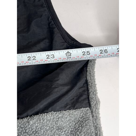 North Face Men’s Size XL Retro Denali Fleece Vest Jacket Black and Gray - Picture 12 of 13